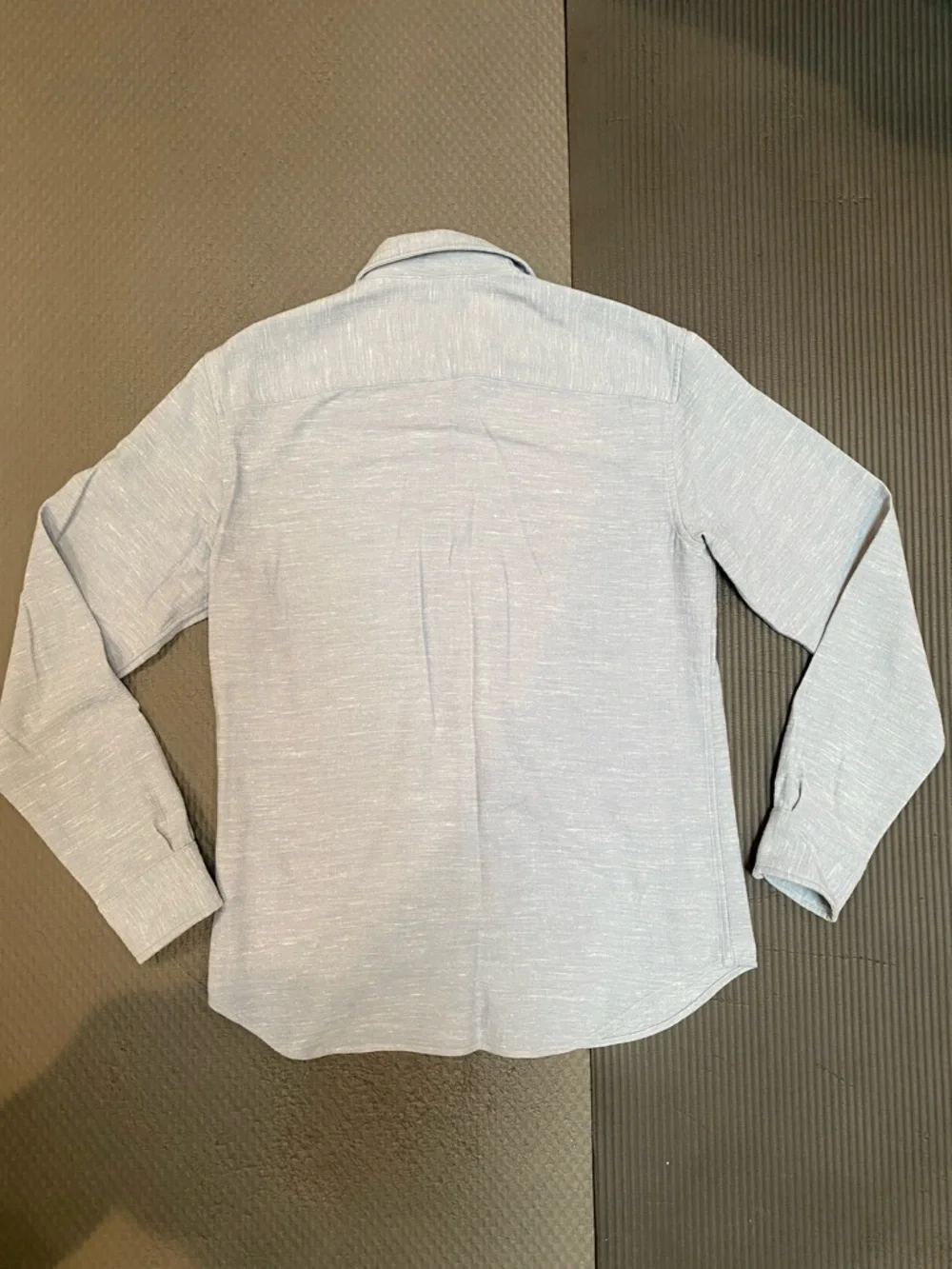 Club Monaco Men’s Light Blue Button Up Long-Sleeve Shirt, Small - Picture 12 of 13